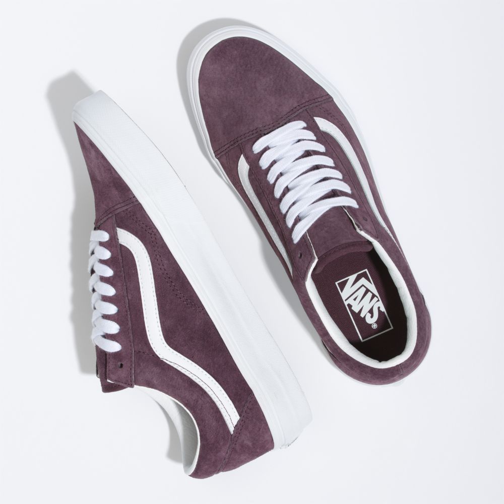 Vans Old Skool Classic Dam Vinröda | 67018DNVM