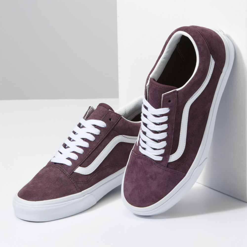 Vans Old Skool Classic Dam Vinröda | 67018DNVM