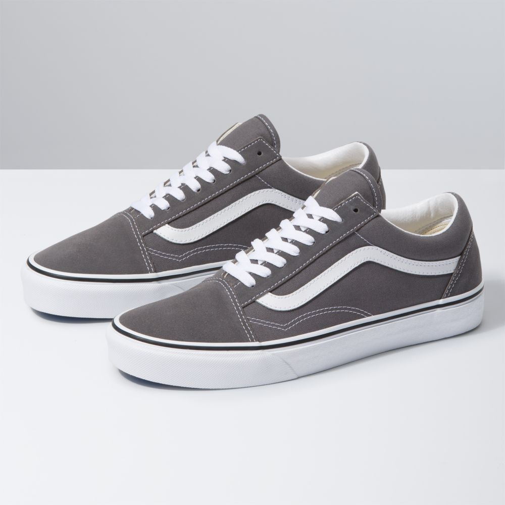 Vans Old Skool Classic Herr Blå Grå Vita | 58173OZAG