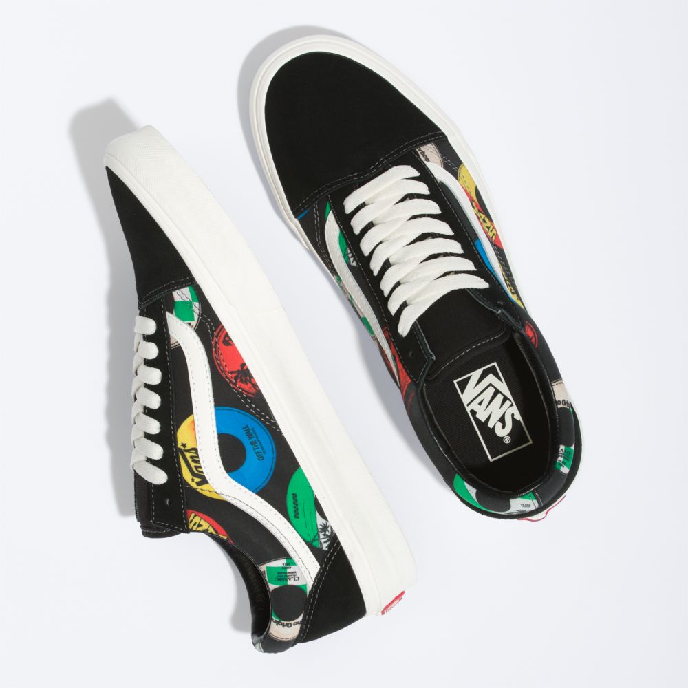 Vans Old Skool Classic Herr Svarta Olika Färger | 53621EKCB