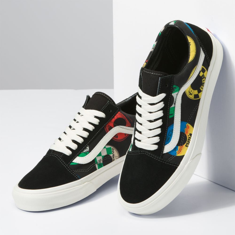 Vans Old Skool Classic Herr Svarta Olika Färger | 53621EKCB