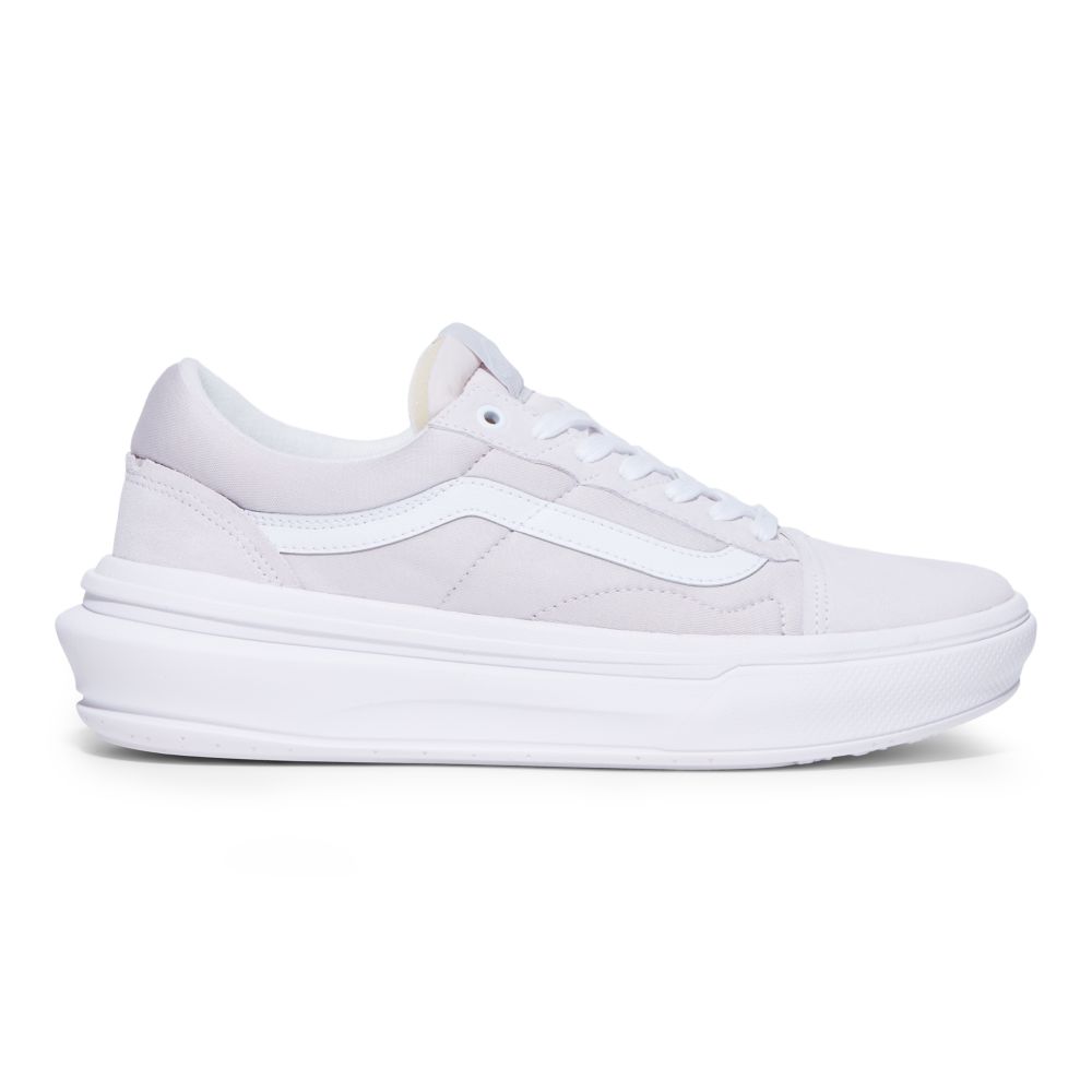 Vans Old Skool Overt CC Classic Dam Ljusgrå Vita | 14326HTGU