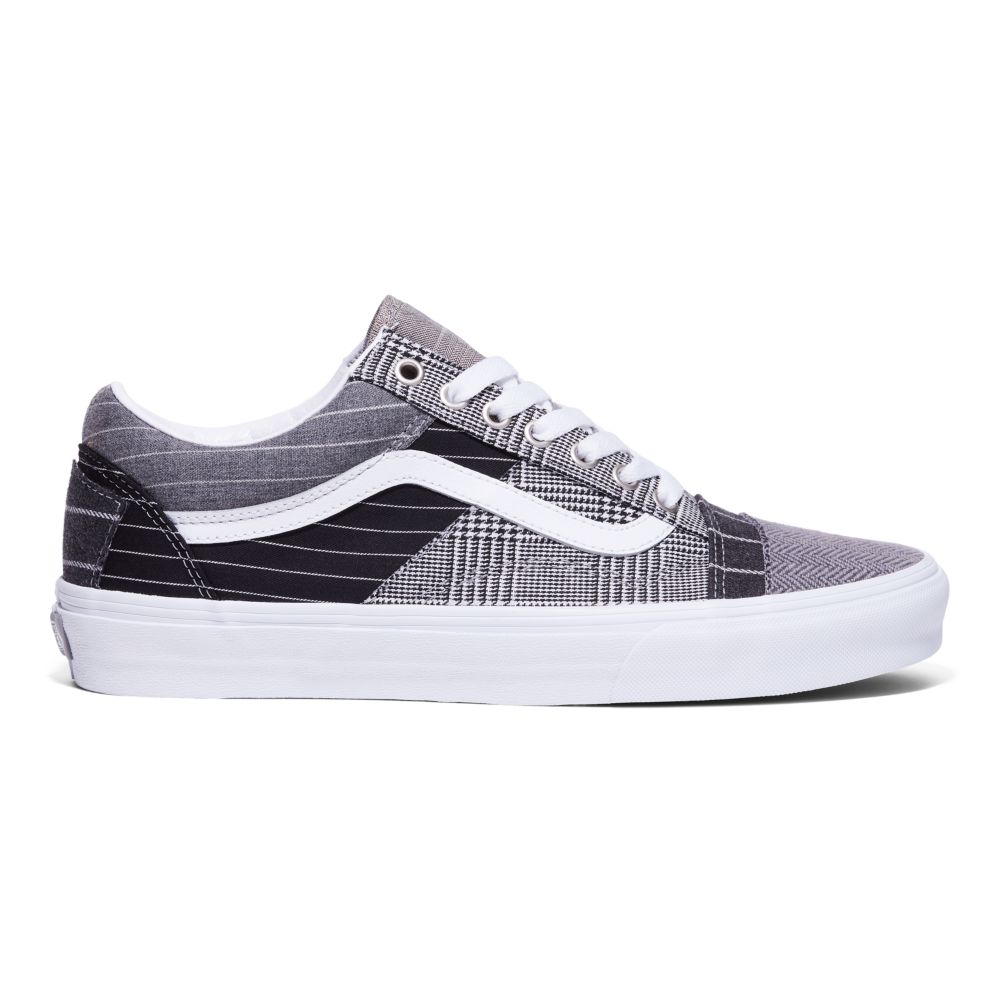 Vans Old Skool Patchwork Classic Dam Grå | 76258ABEW