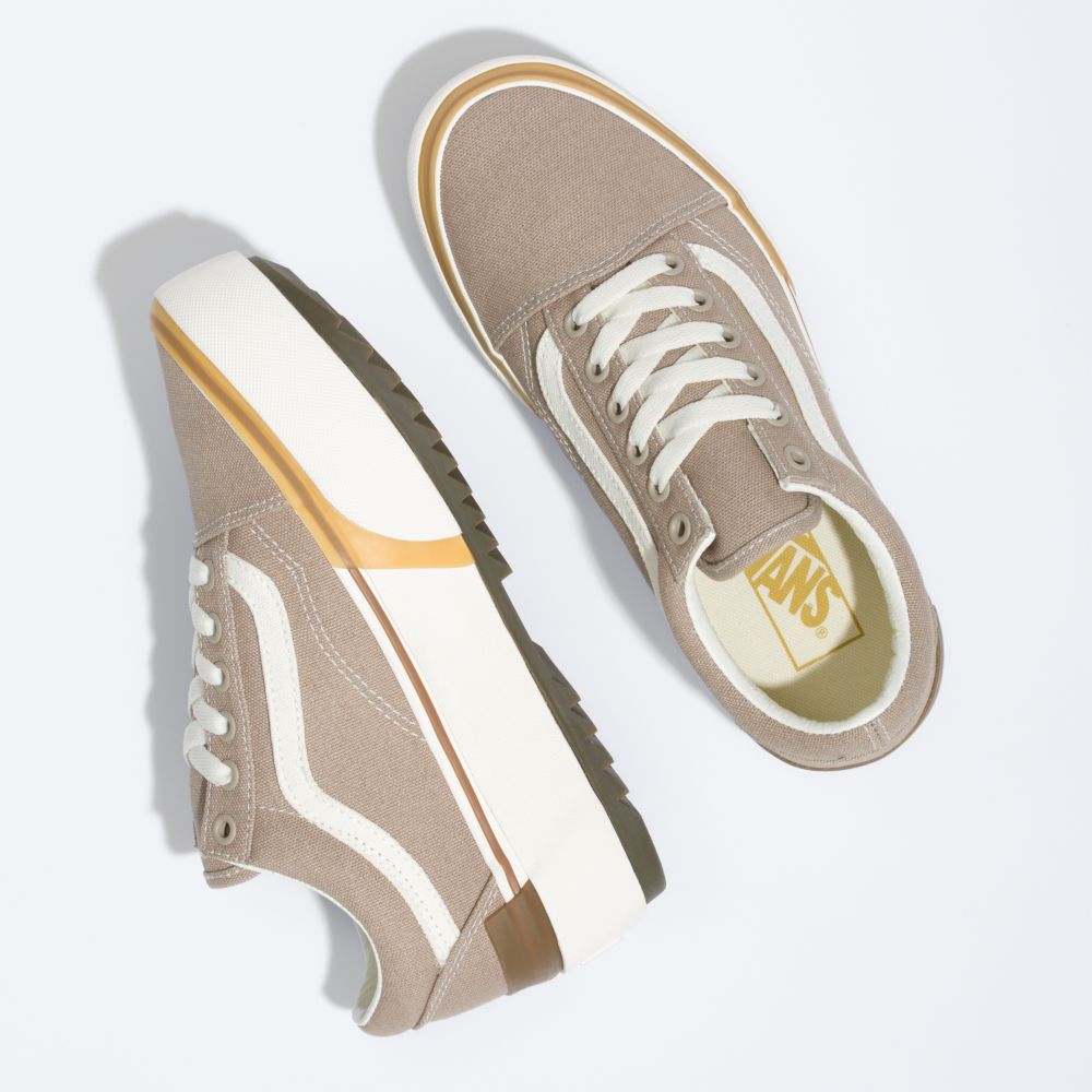 Vans Old Skool Stacked Classic Dam Olika Färger | 91047GSVT