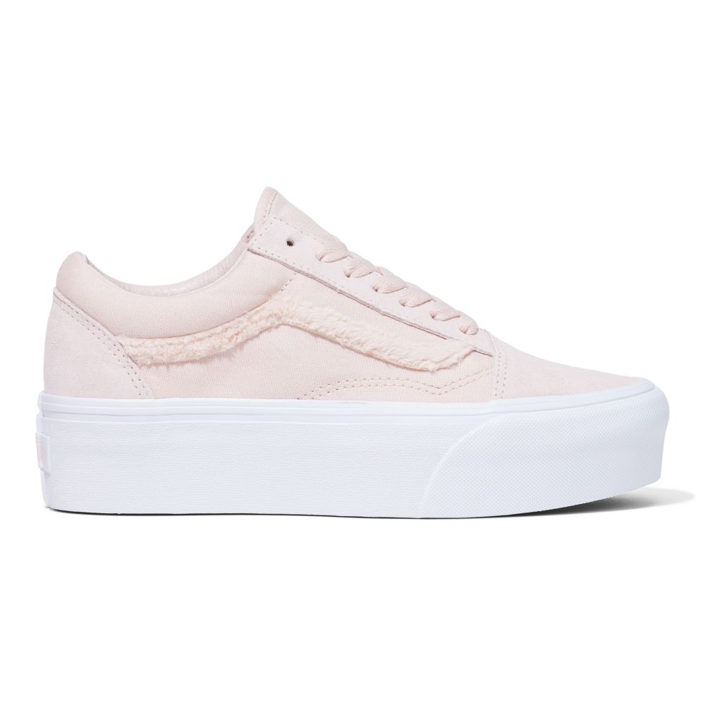 Vans Old Skool Stackform Classic Dam Rosa | 76438JDTO