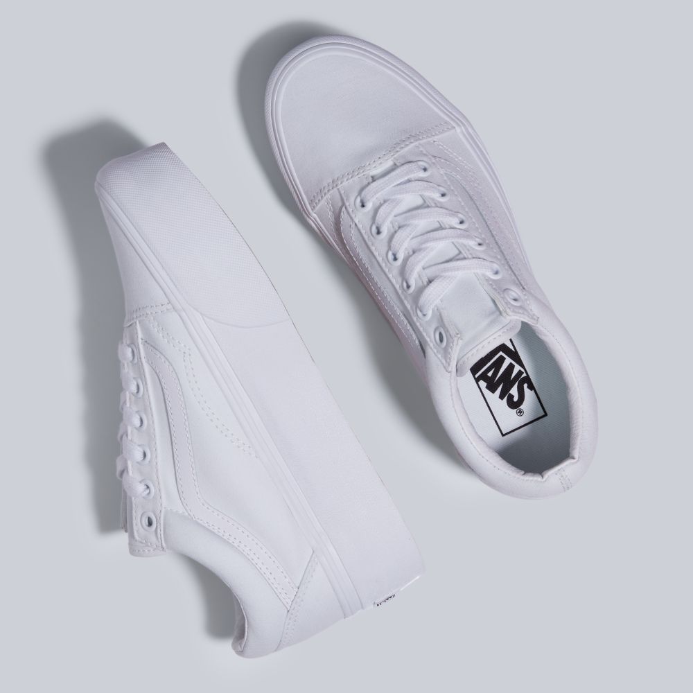 Vans Old Skool Stackform Classic Dam Vita | 10845ETLR