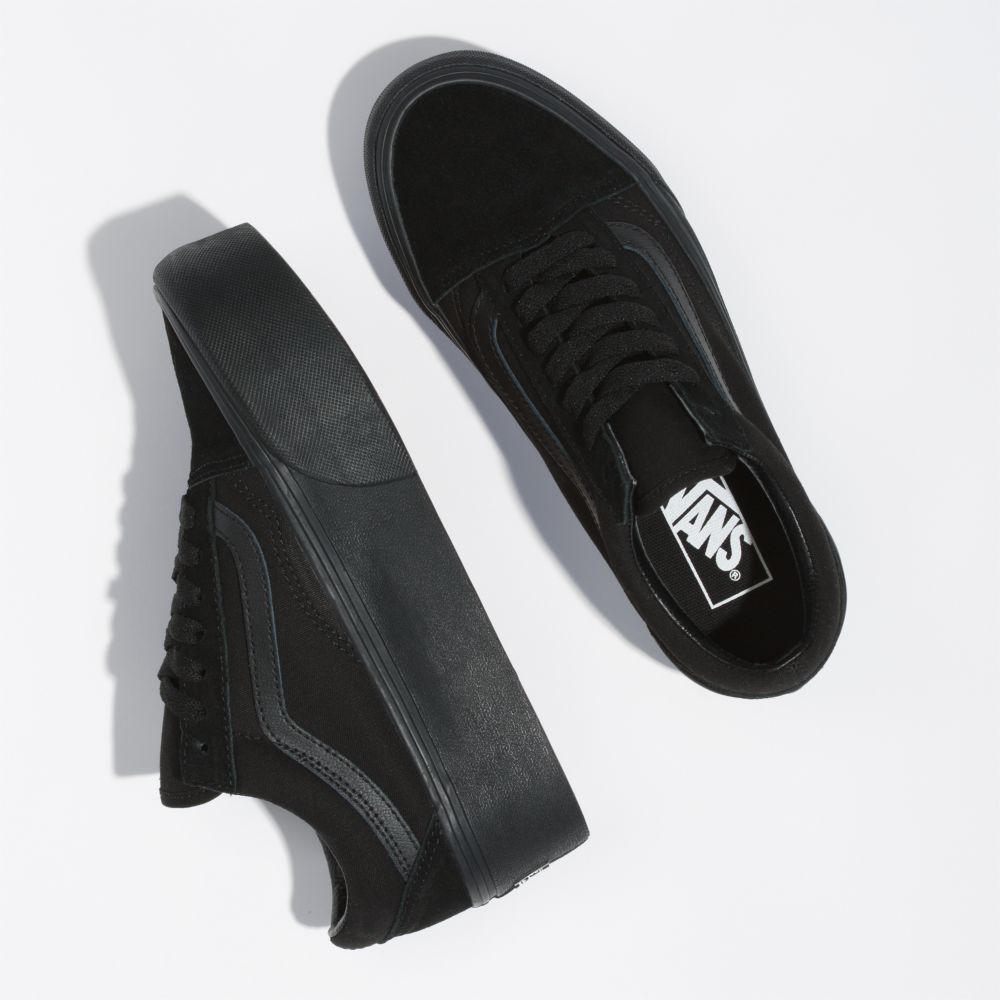 Vans Old Skool Stackform Classic Herr Svarta Svarta | 02583HFNA