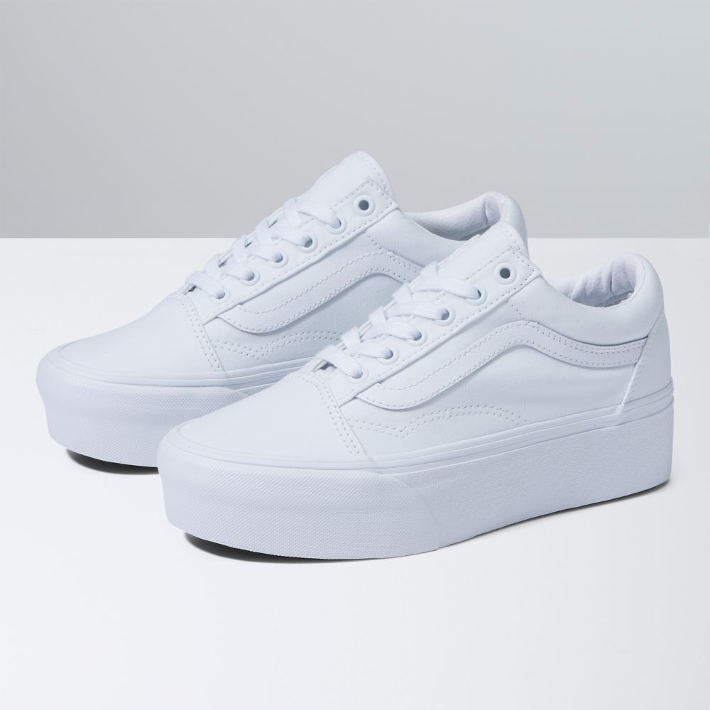 Vans Old Skool Stackform Classic Herr Vita | 13627RNWJ