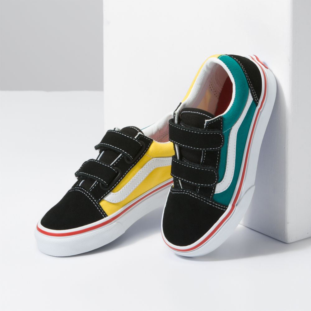 Vans Old Skool V Classic Dam Svarta Olika Färger | 26984PXAQ