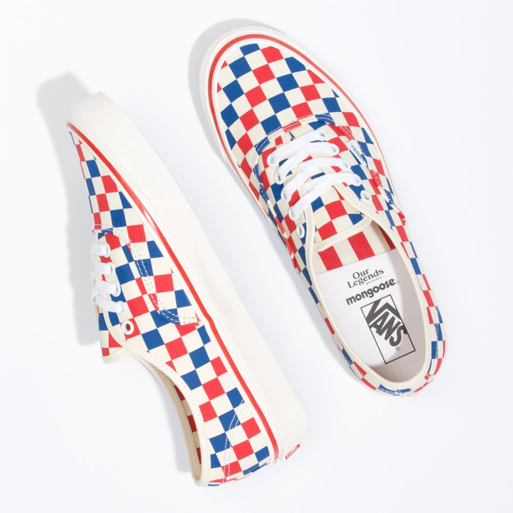 Vans Our Legends Authentic 44 DX Classic Dam Röda Blå | 57246LCFY