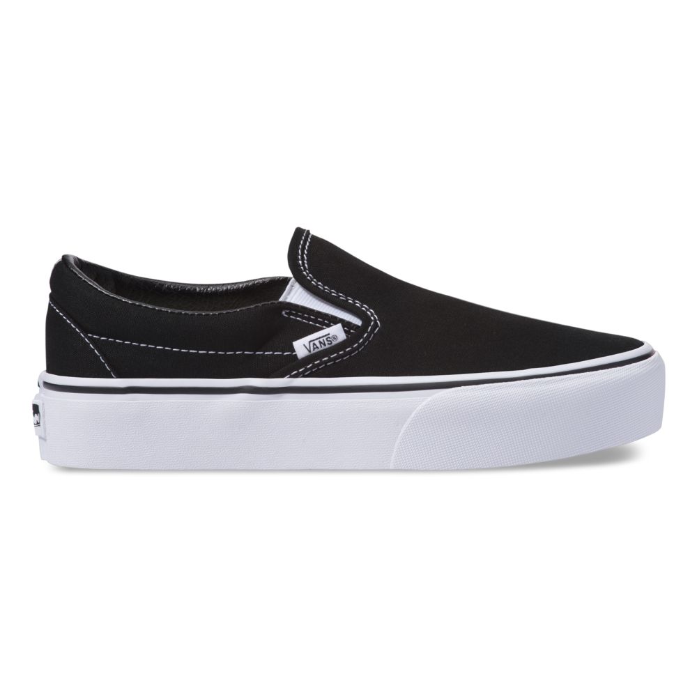 Vans Platform Classic Dam Svarta | 15840CQFX