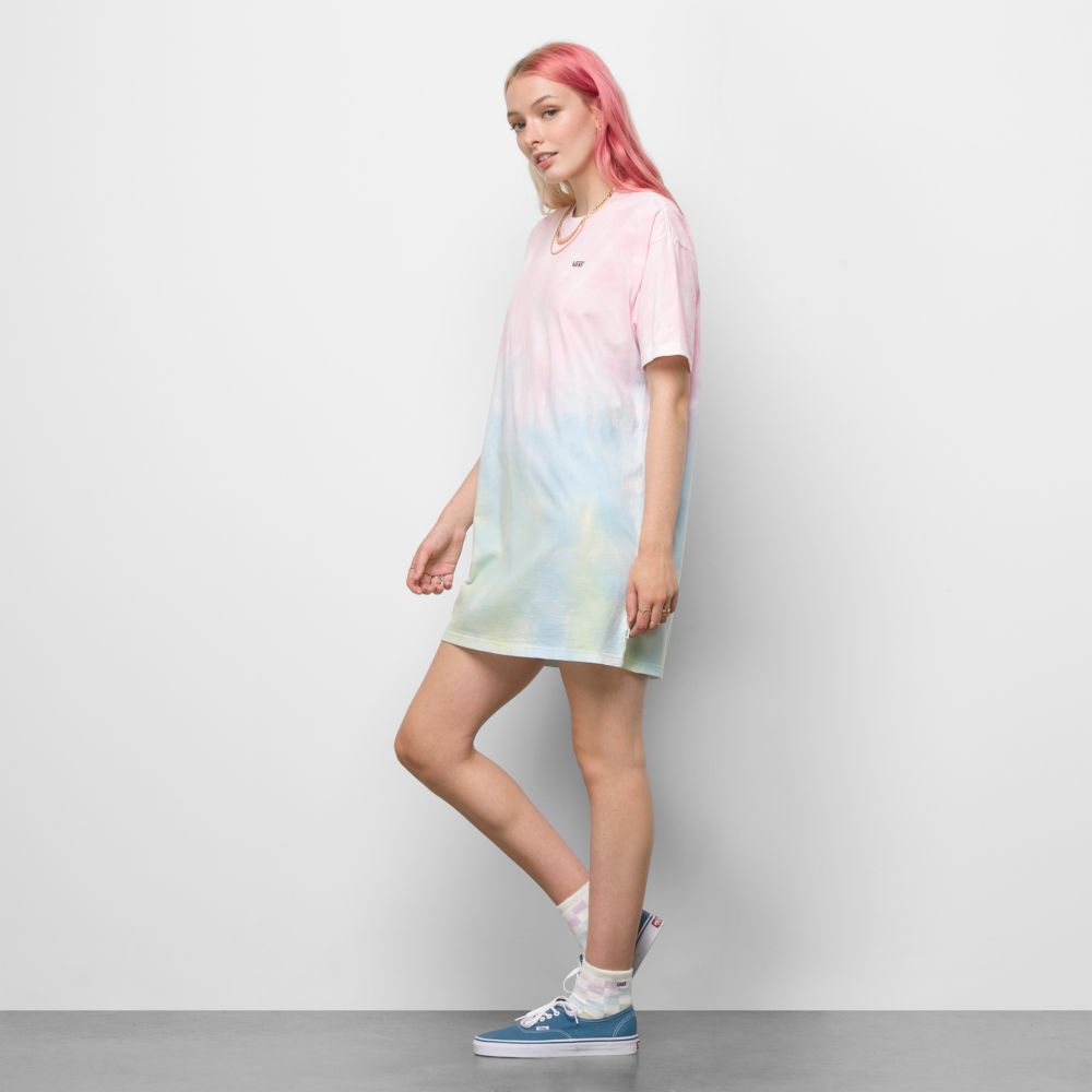 Vans Popsicle Tie Dye Kjolar Dam Lila Rosa | 82103LVWE