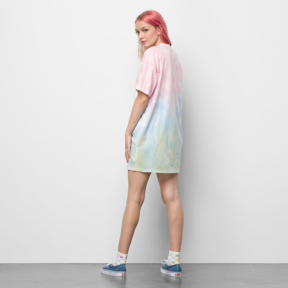 Vans Popsicle Tie Dye Kjolar Dam Lila Rosa | 82103LVWE