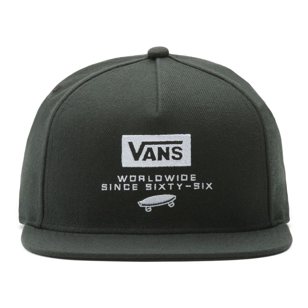 Vans Pressed Snapback Hatt Herr Svarta | 84019LQBE