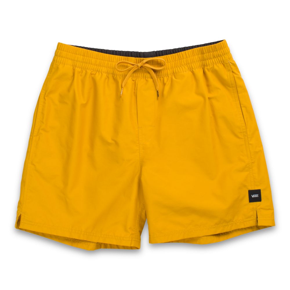 Vans Primary 17 Volley Shorts Herr Gula | 24183ELDU