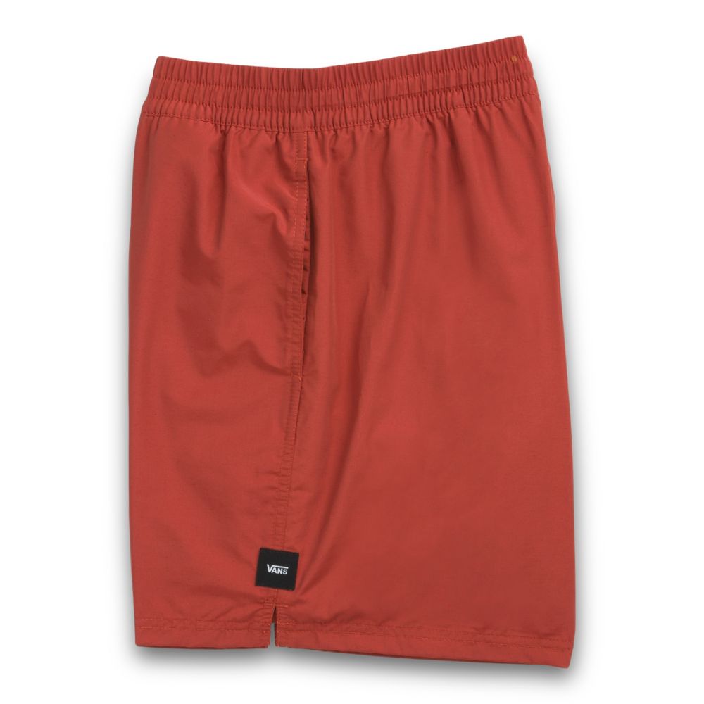 Vans Primary 17 Volley Shorts Herr Röda | 37482PGFC