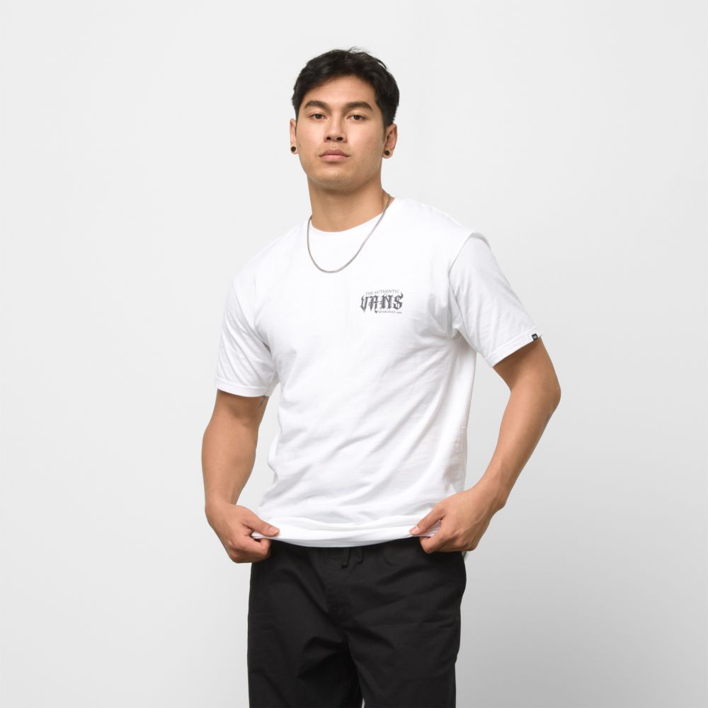 Vans Raging Out T-shirt Herr Vita | 76450XTQP