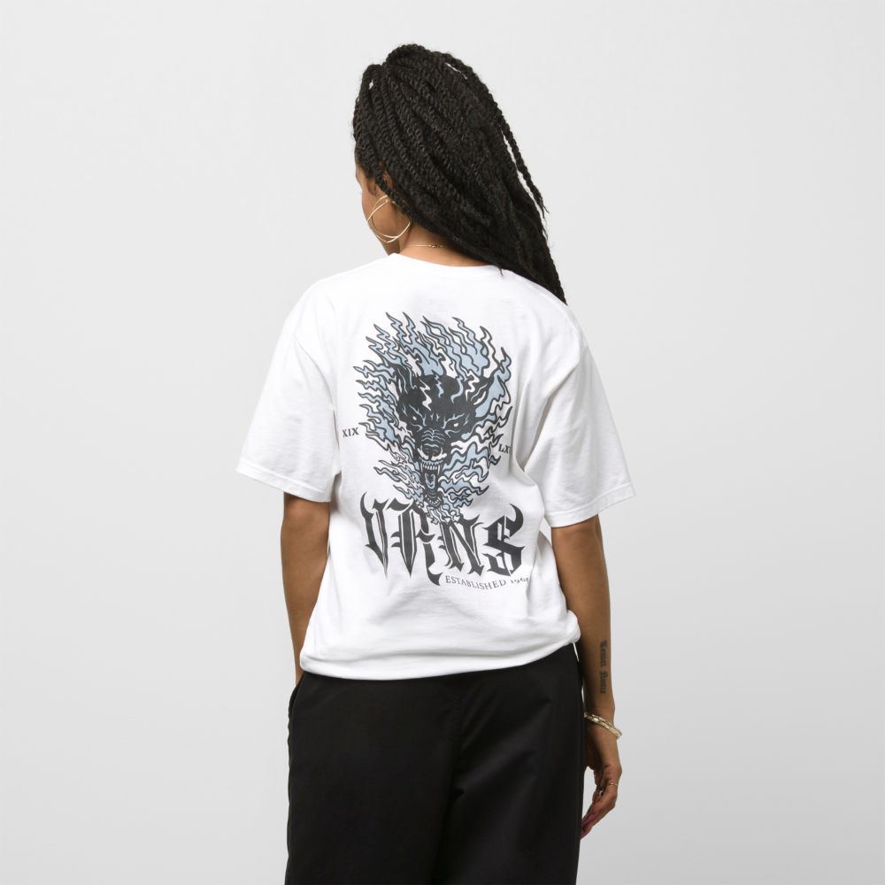 Vans Raging Out T-shirt Herr Vita | 76450XTQP