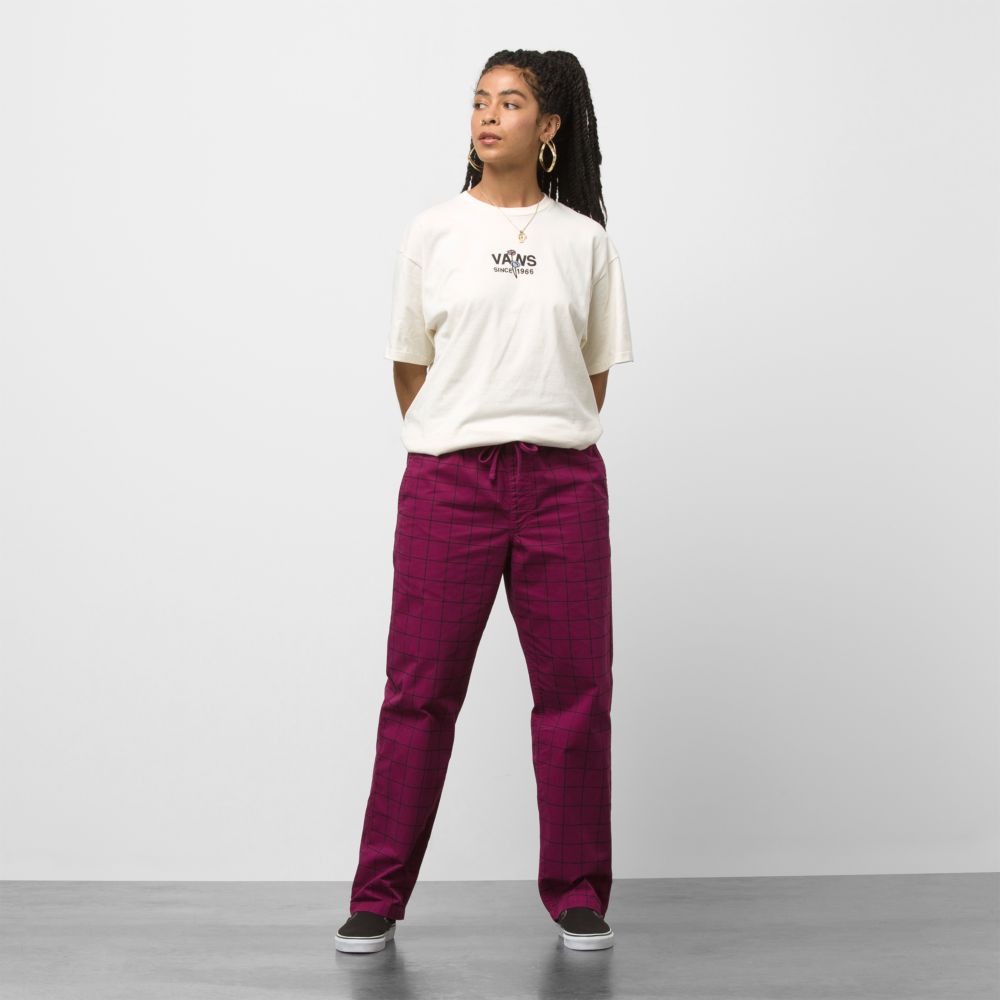 Vans Range Loose Tapered Sweatpants Herr Lila | 61893PLUY