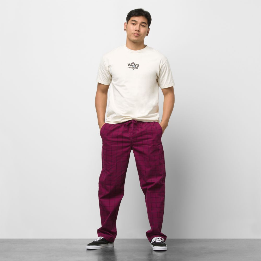 Vans Range Loose Tapered Sweatpants Herr Lila | 61893PLUY