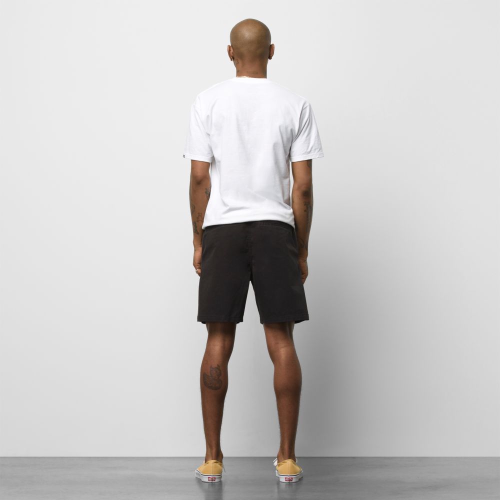 Vans Range Relaxed Elastic 18 Shorts Herr Svarta | 50894CBTE