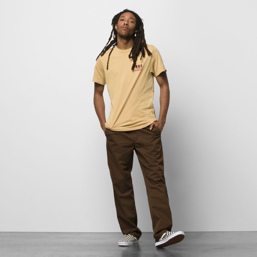 Vans Range Relaxed Elastic Sweatpants Herr Kaffe | 09531JHFK