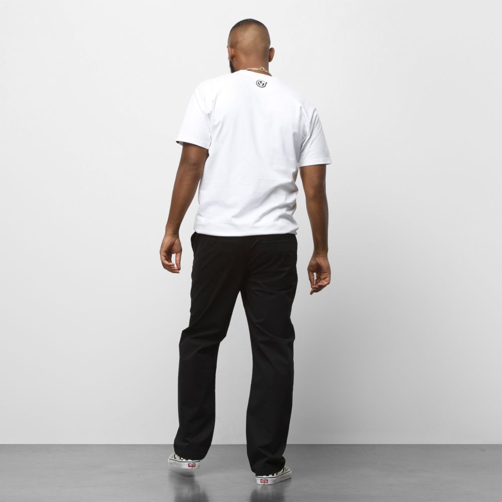 Vans Range Relaxed Elastic Sweatpants Herr Svarta | 27518LKCO