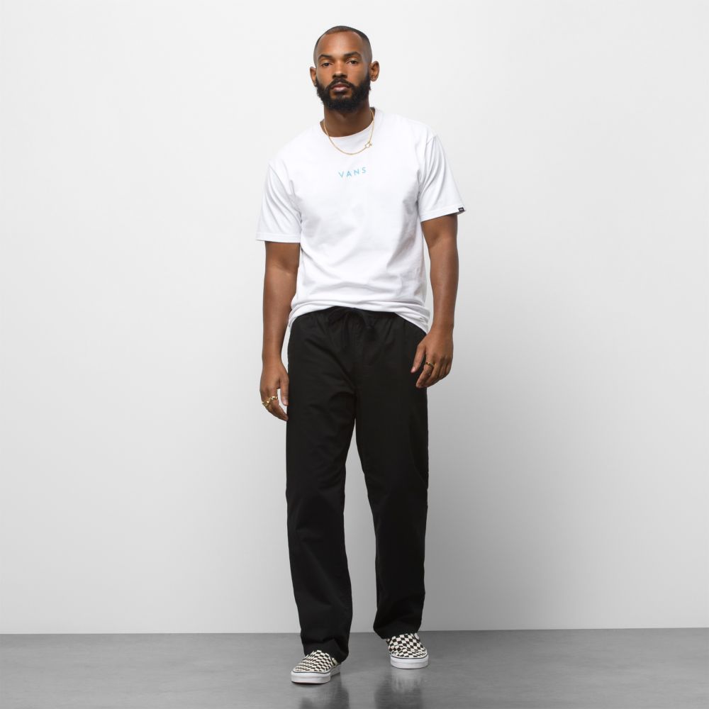 Vans Range Relaxed Elastic Sweatpants Herr Svarta | 27518LKCO