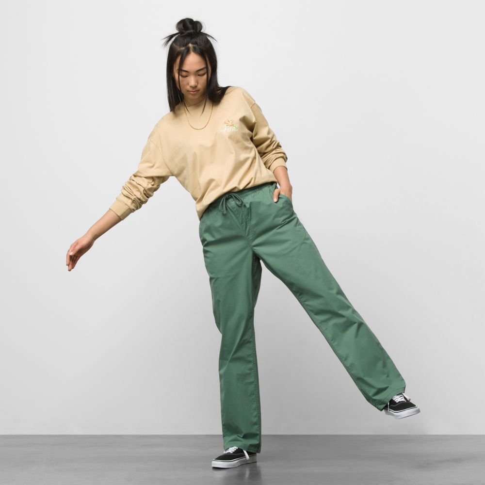 Vans Range Relaxed Elastic Sweatpants Herr Gröna | 95284NATJ