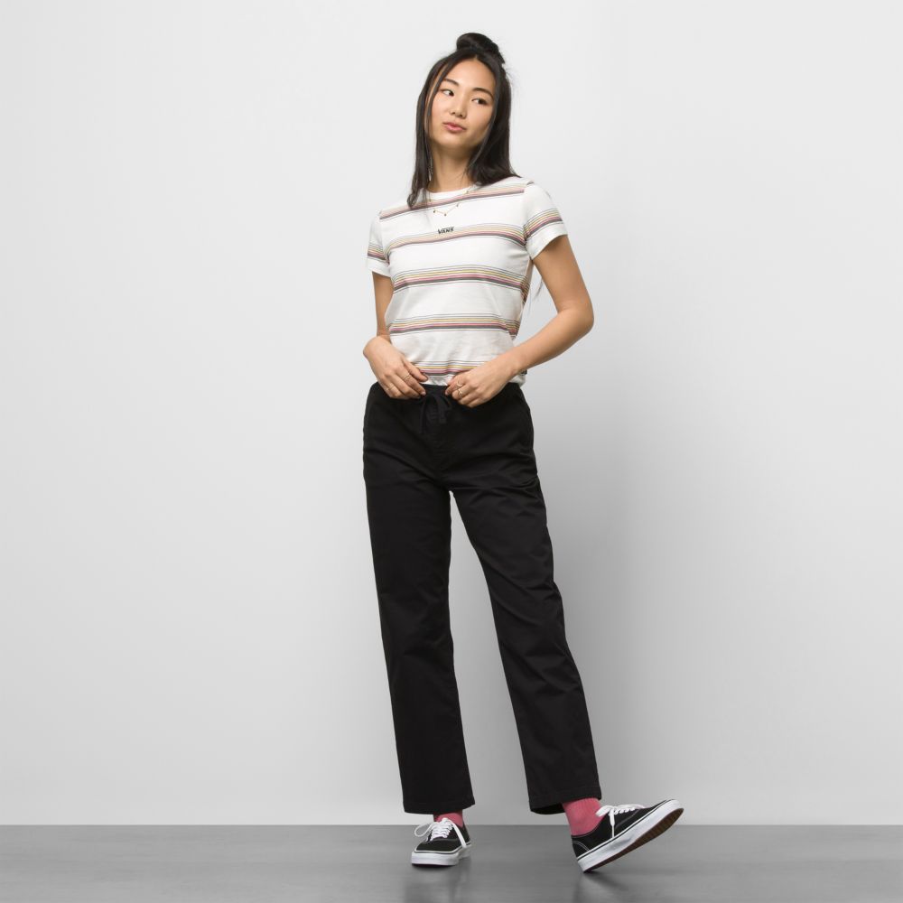 Vans Range Relaxed Sweatpants Dam Svarta | 61894FVXS