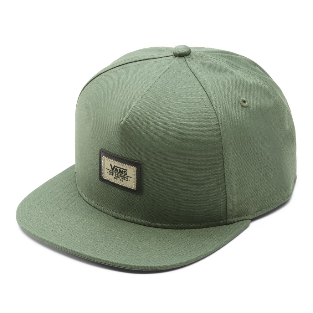 Vans Rayland Snapback Hatt Herr Gröna | 69241GLAY