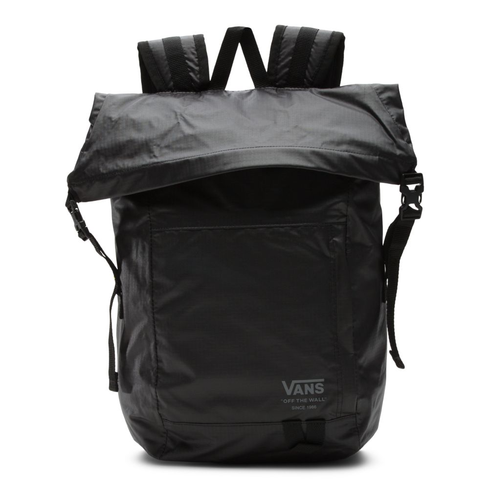 Vans Rolltop Väska Herr Svarta | 25830GNME