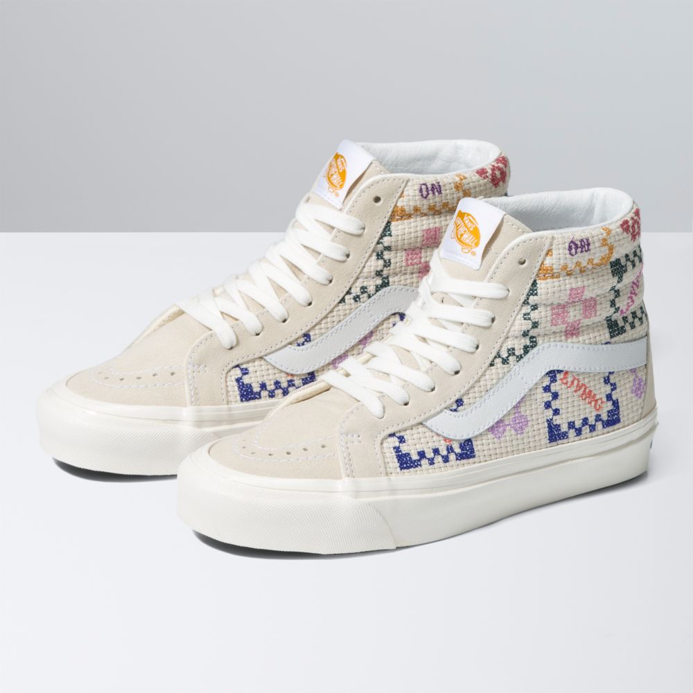 Vans SK8-Hi 38 DX Classic Dam Vita | 68742KLBG