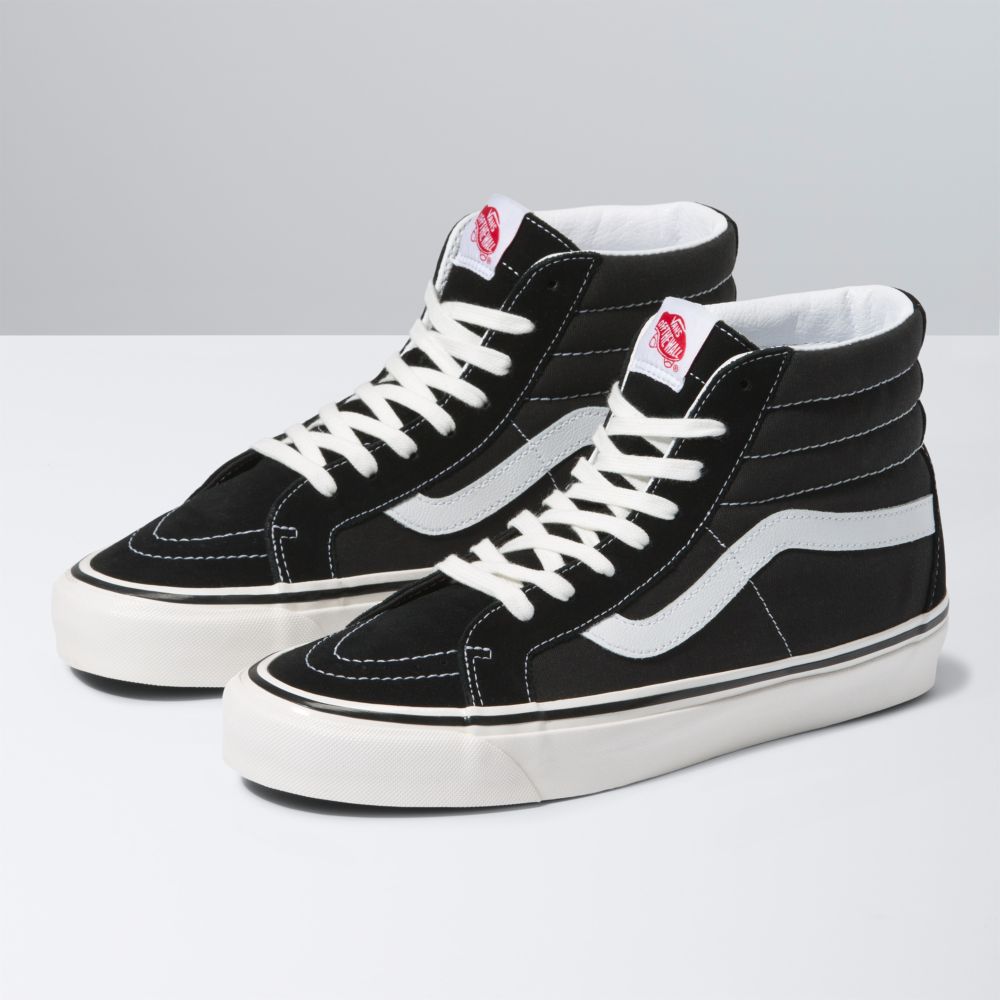 Vans SK8-Hi 38 DX Classic Herr Svarta Vita | 93786AMHE