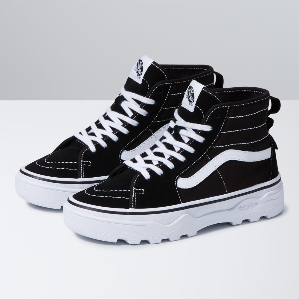 Vans Sentry Sk8-Hi WC Classic Dam Svarta Vita | 32761ZKXB