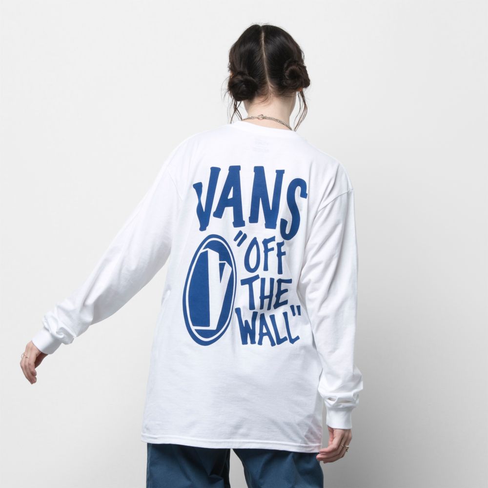 Vans Shadow V T-shirt Herr Vita | 70938DTJU