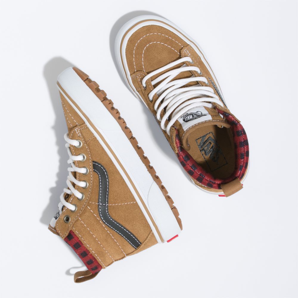 Vans Sk8-HI MTE-1 Classic Barn Bruna Svarta | 60948JSET