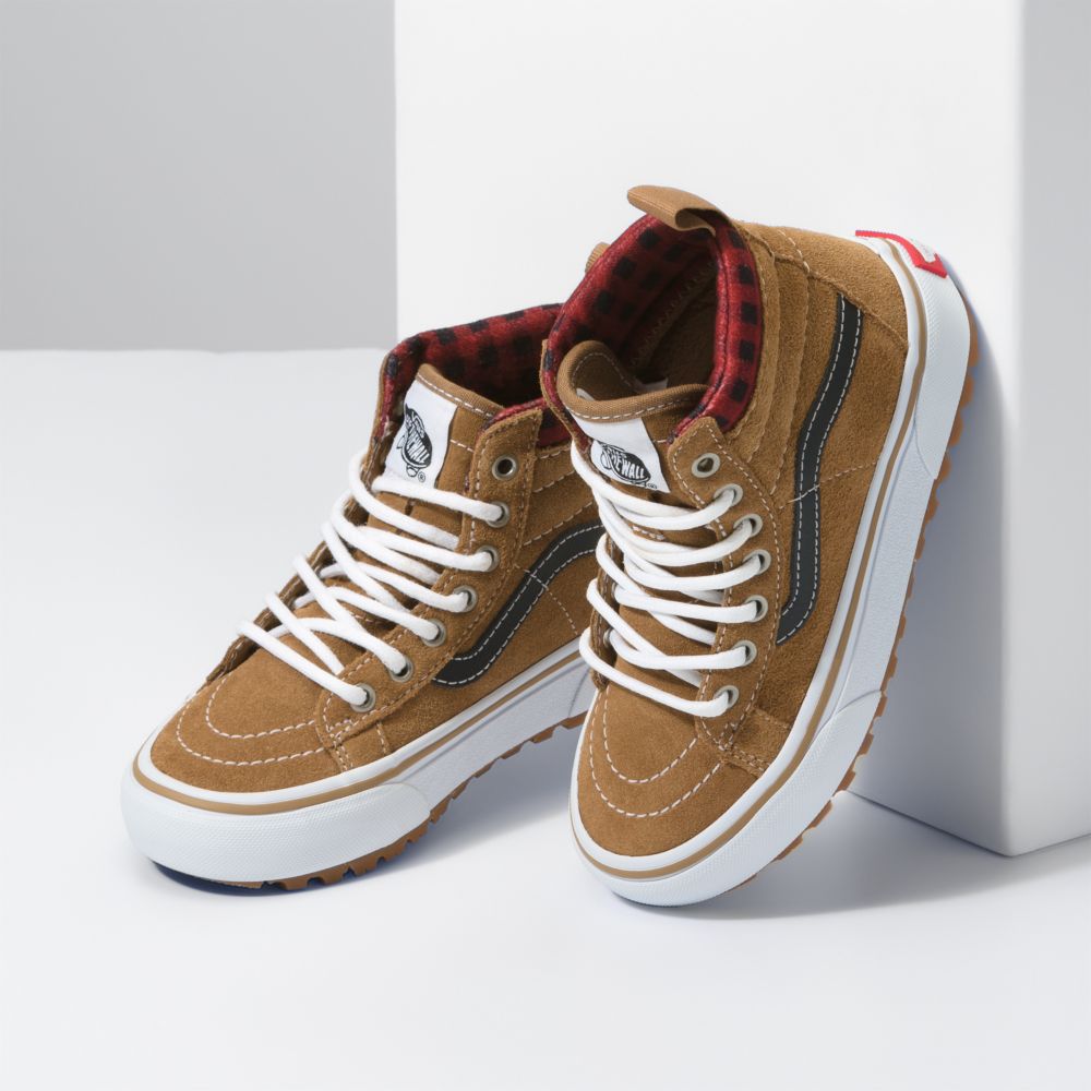 Vans Sk8-HI MTE-1 Classic Barn Bruna Svarta | 60948JSET