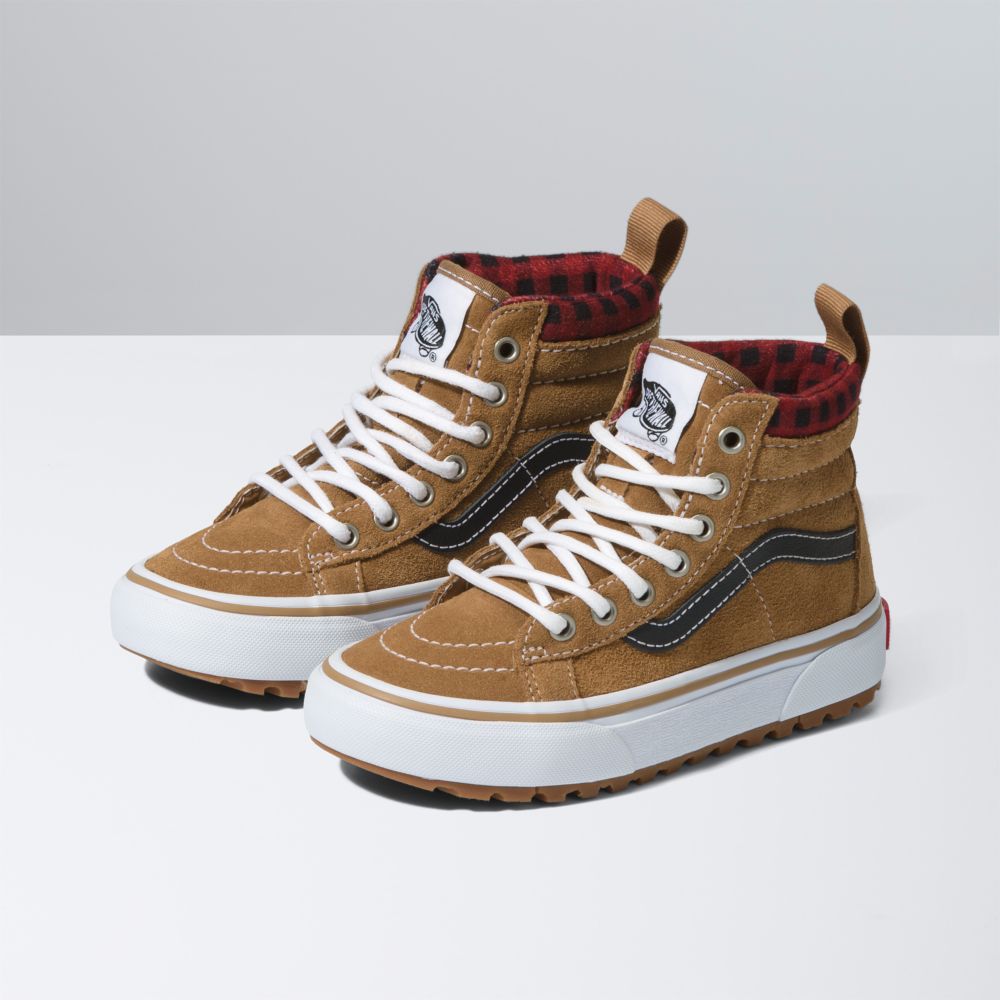 Vans Sk8-HI MTE-1 Classic Barn Bruna Svarta | 60948JSET