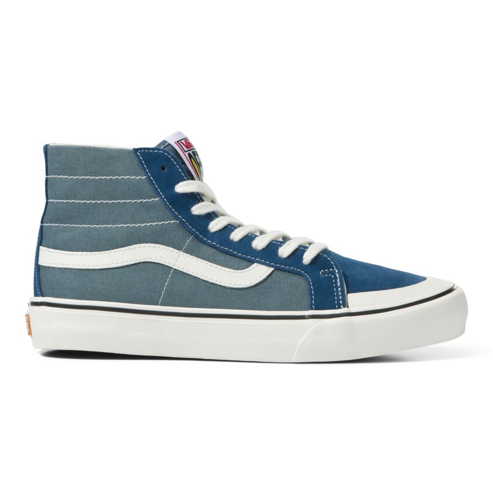 Vans Sk8-Hi 138 Decon VR3 SF Sandaler Dam Ljusblå Tvätt Mörkblå | 83946UQOF