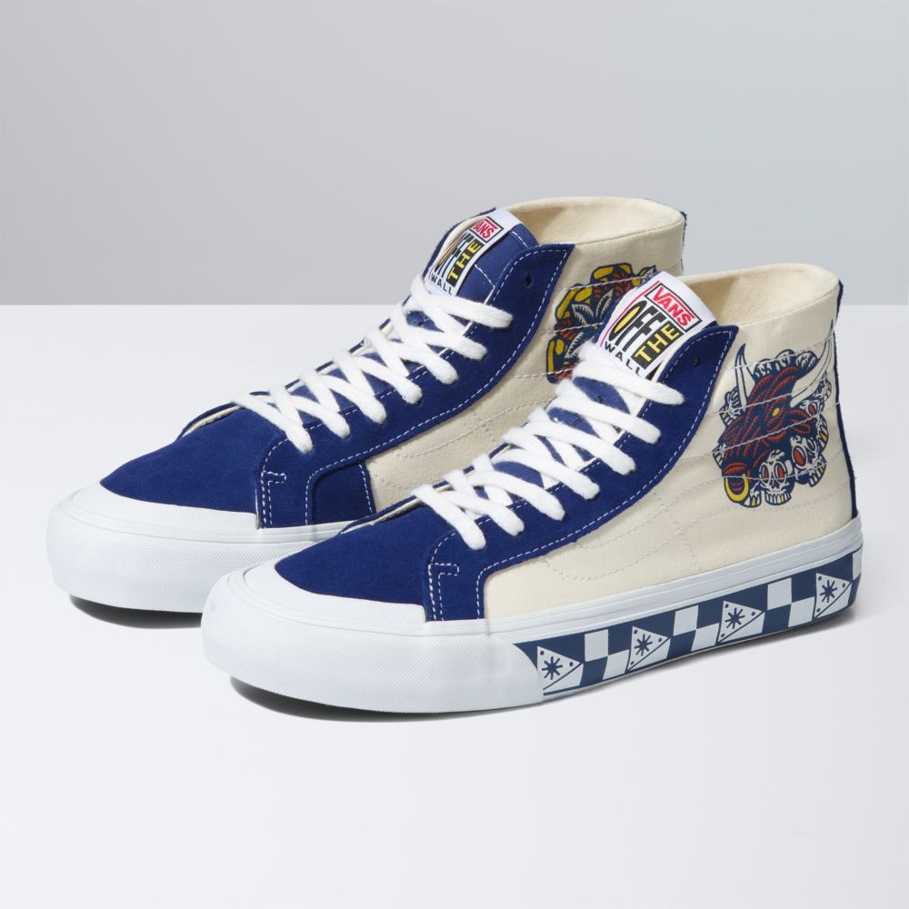 Vans Sk8-Hi 138 Decon VR3 SF Sandaler Herr Blå Vita | 74630PNDR