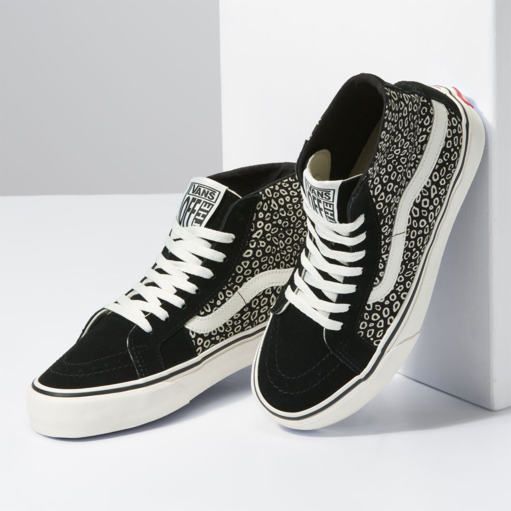 Vans Sk8-Hi 38 Decon VR3 SF Sandaler Dam Svarta Vita | 82043WNPO