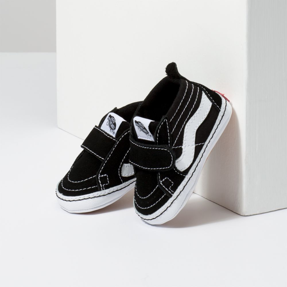 Vans Sk8-Hi Classic Barn Svarta Vita | 49631SXRW