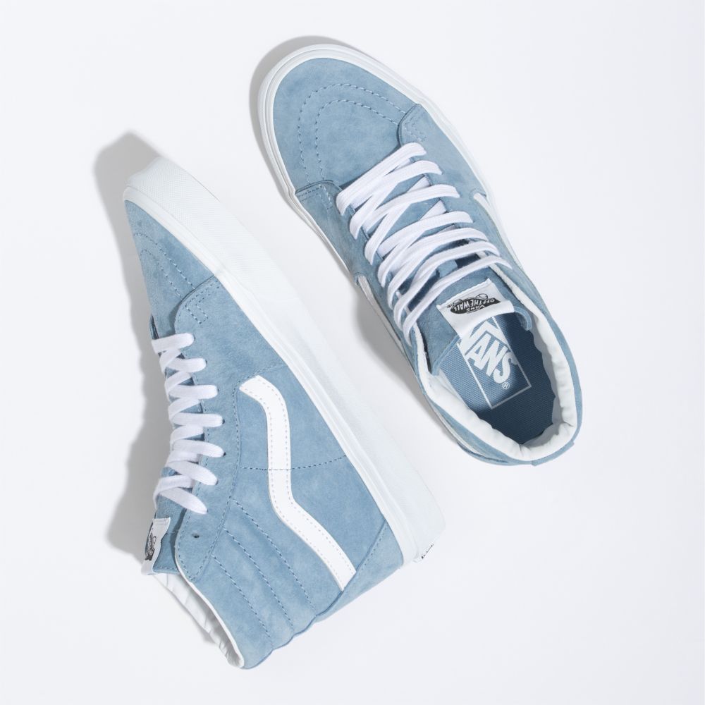 Vans Sk8-Hi Classic Dam Blå | 38475NIFD