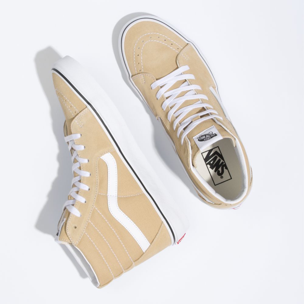 Vans Sk8-Hi Classic Dam Grå Bruna | 94032SHWA