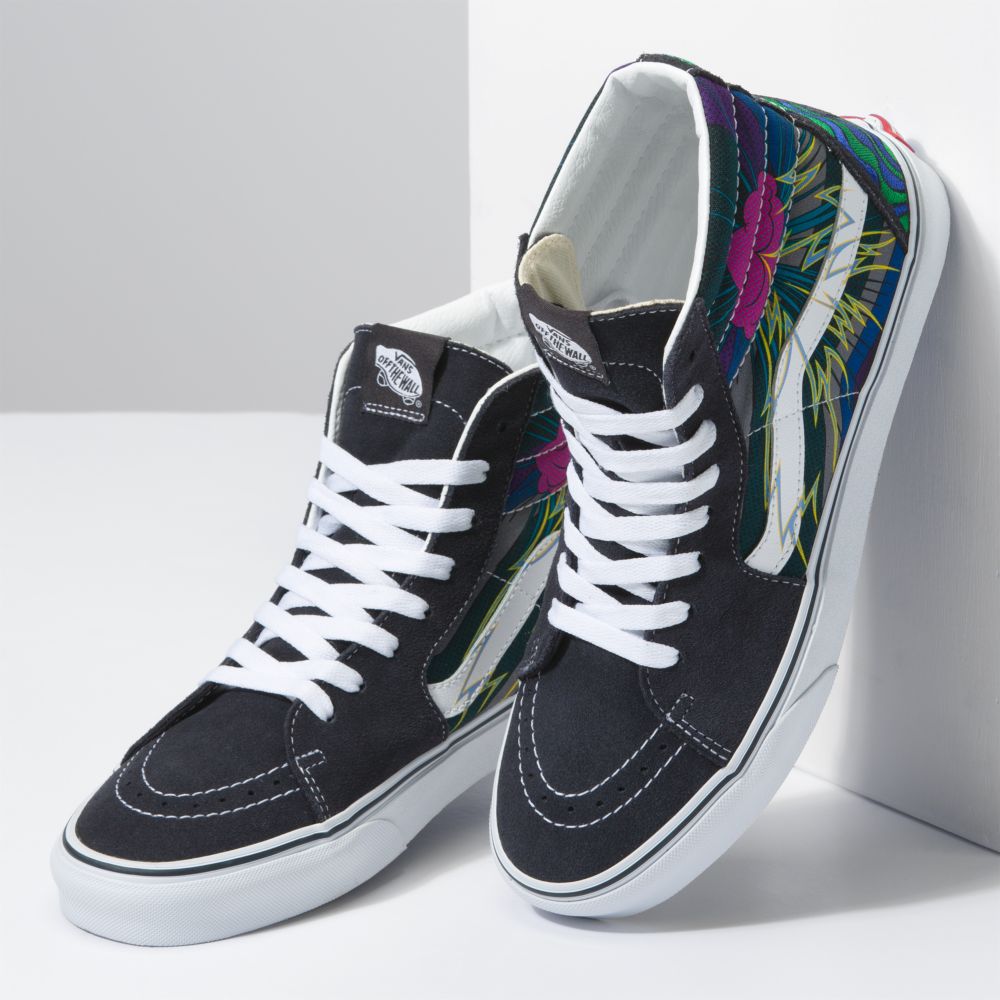 Vans Sk8-Hi Classic Dam Marinblå | 01487EALN