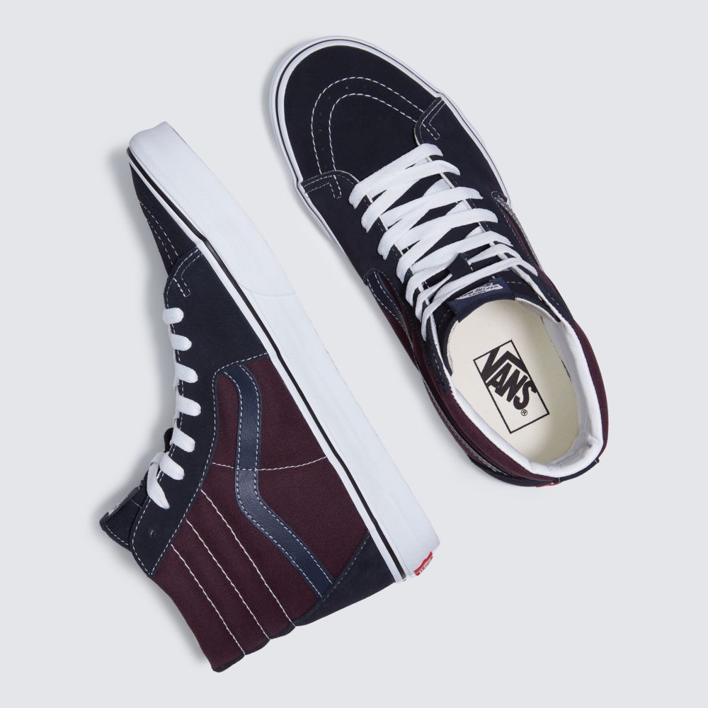 Vans Sk8-Hi Classic Dam Marinblå | 18970PNEK