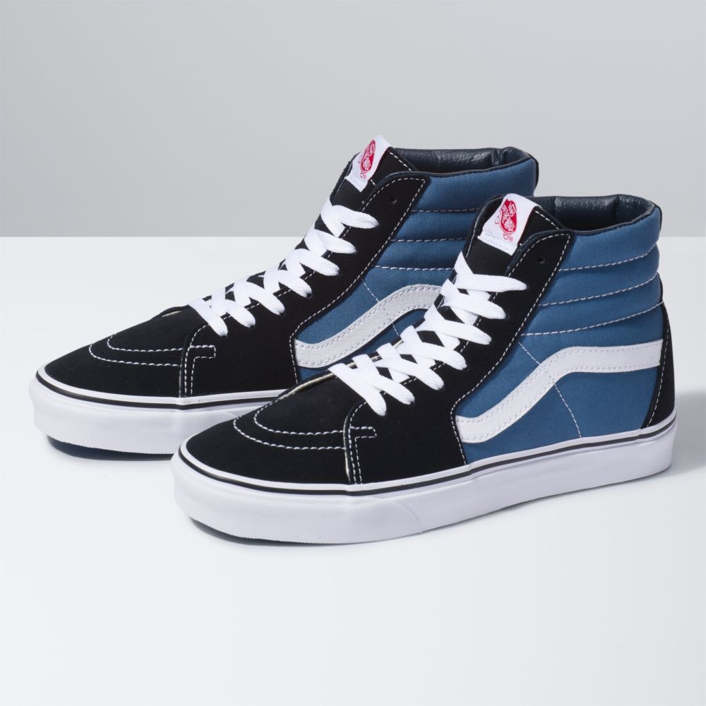 Vans Sk8-Hi Classic Dam Marinblå | 50476ORCM