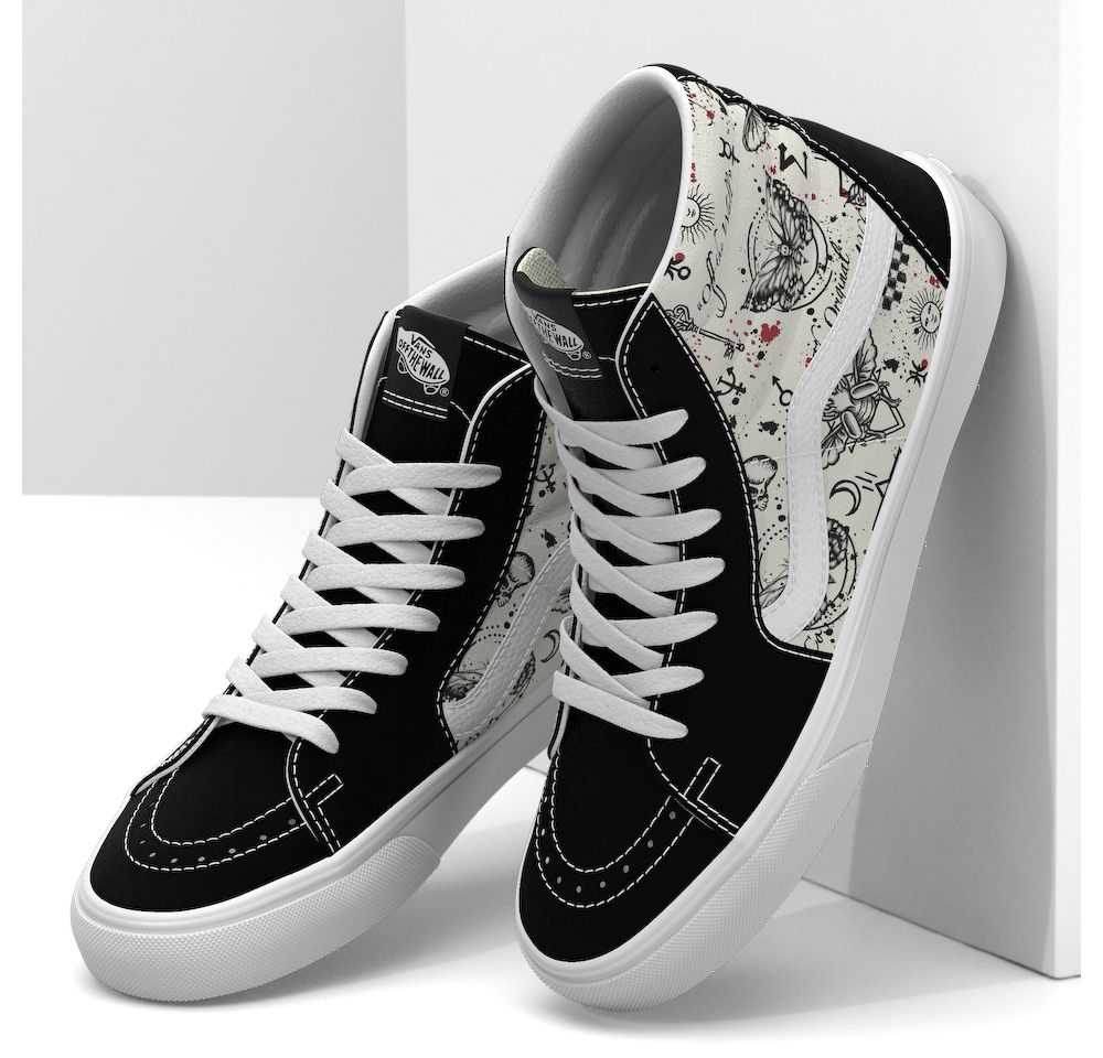 Vans Sk8-Hi Classic Dam Svarta | 60814TKDQ