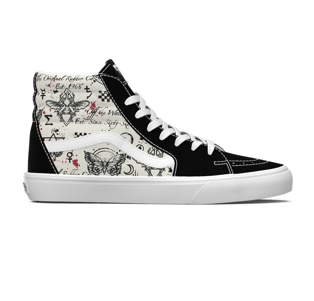 Vans Sk8-Hi Classic Dam Svarta | 60814TKDQ